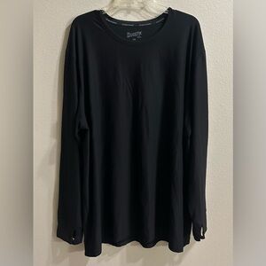 Duluth Trading Go Buck Naked Base Layer Tshirt Size 3XL Men Black Nylon Workwear